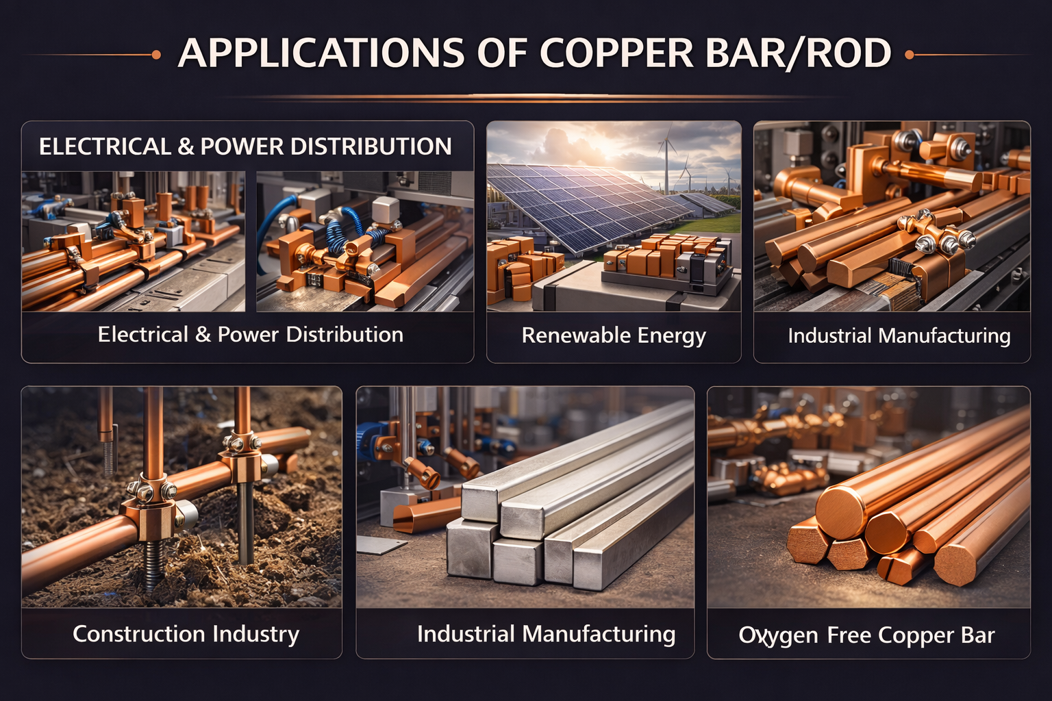 Applications of Copper BarRod
