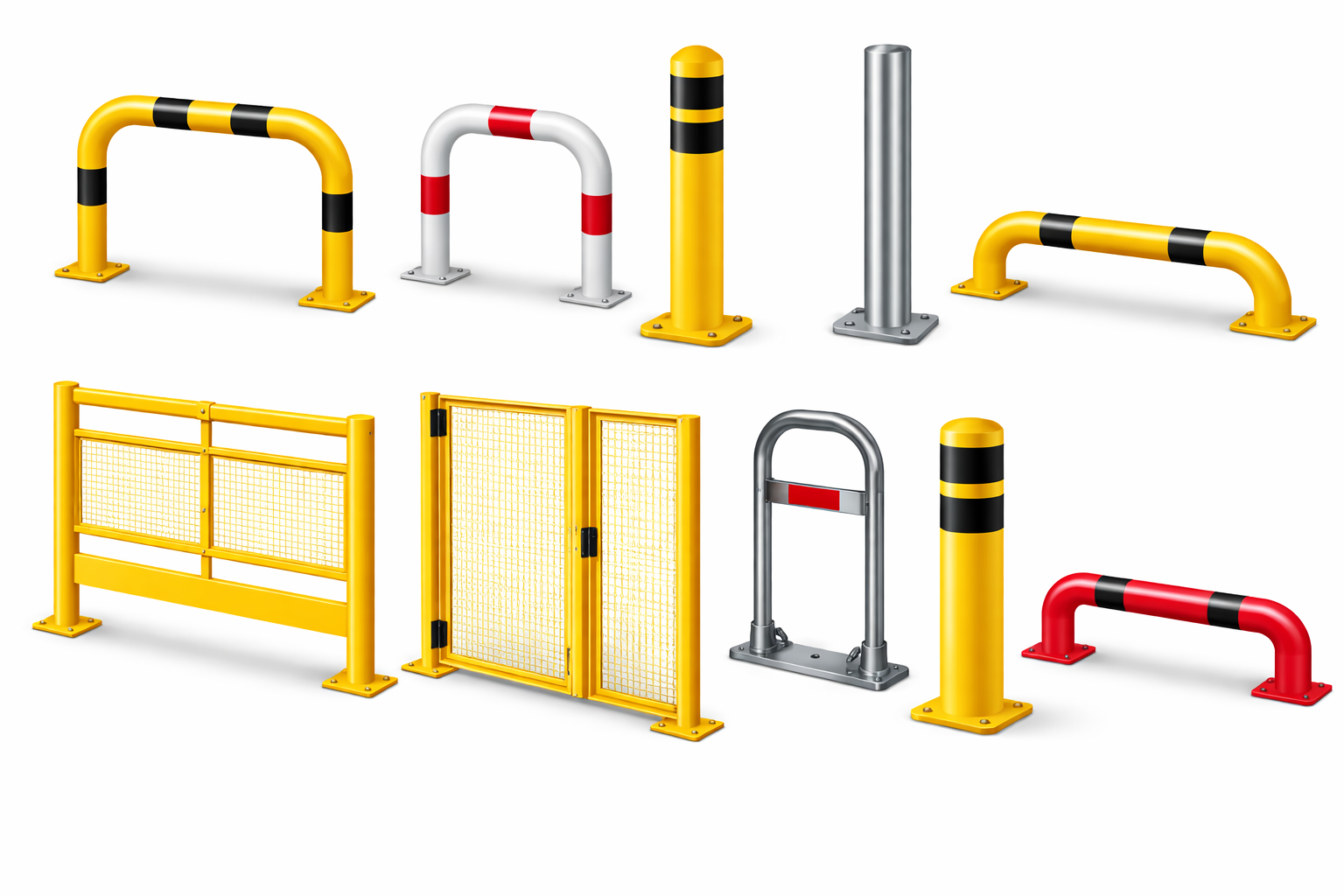 Types of Pipe Fitting Guard Bars
