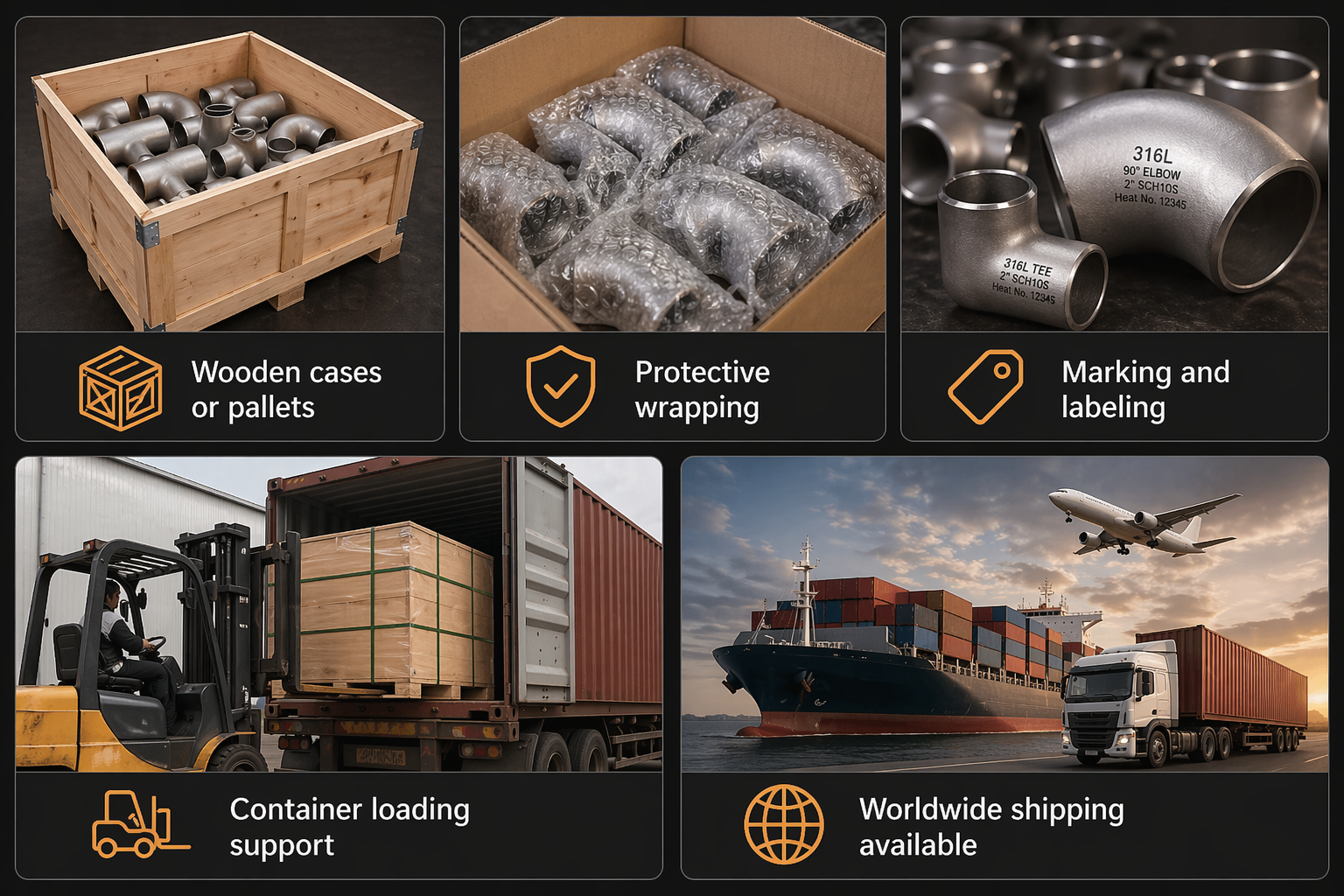 Packaging & Delivery for elbow