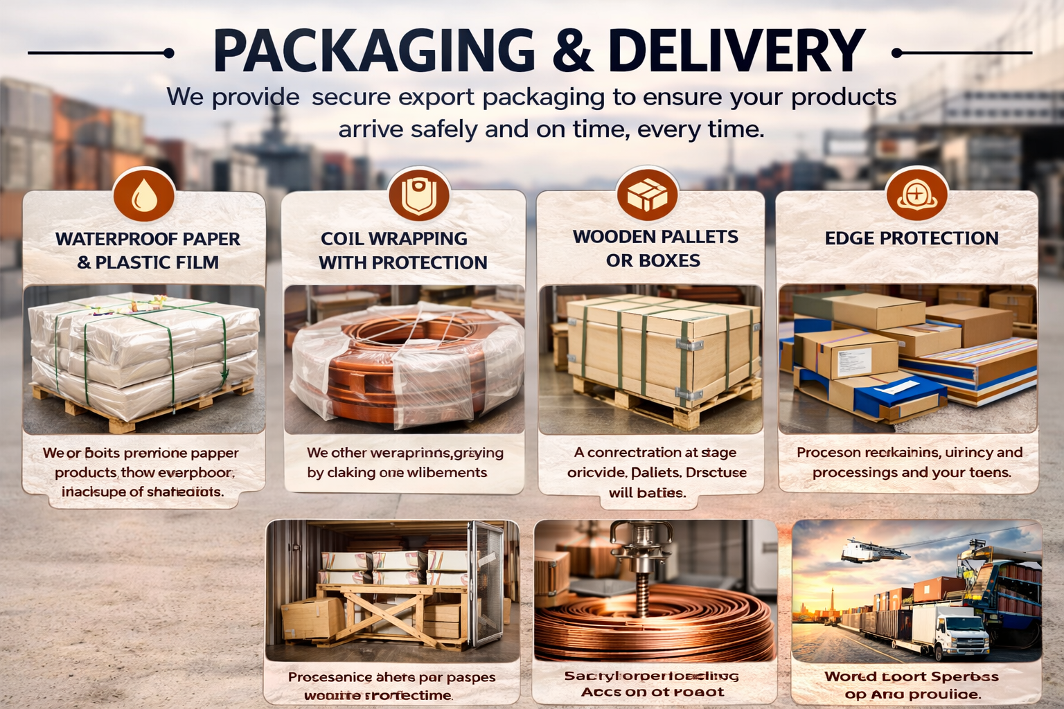 copper shipment