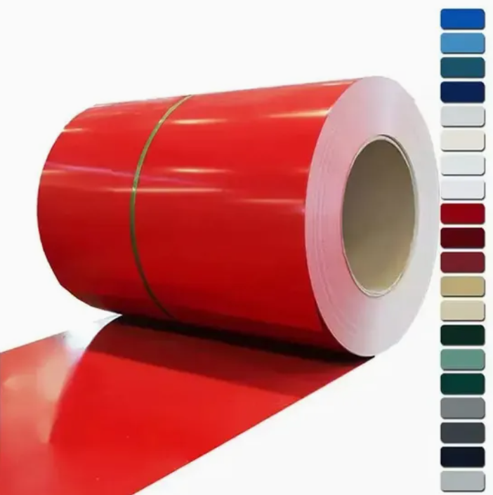 1050 1100 Double Coated Color Aluminum Coil Customized Painted Roll