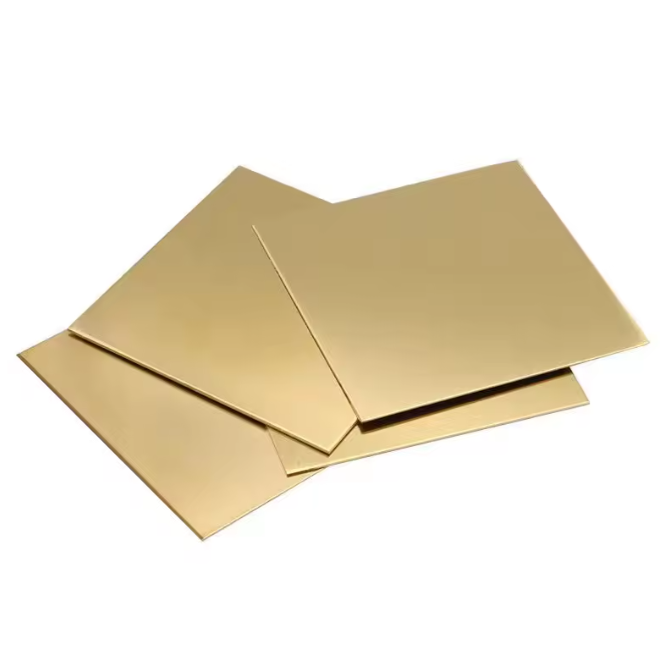 C26800 C27200 Brass Sheet Plate 0.3–60mm Red Copper Alloy Metal Sheet