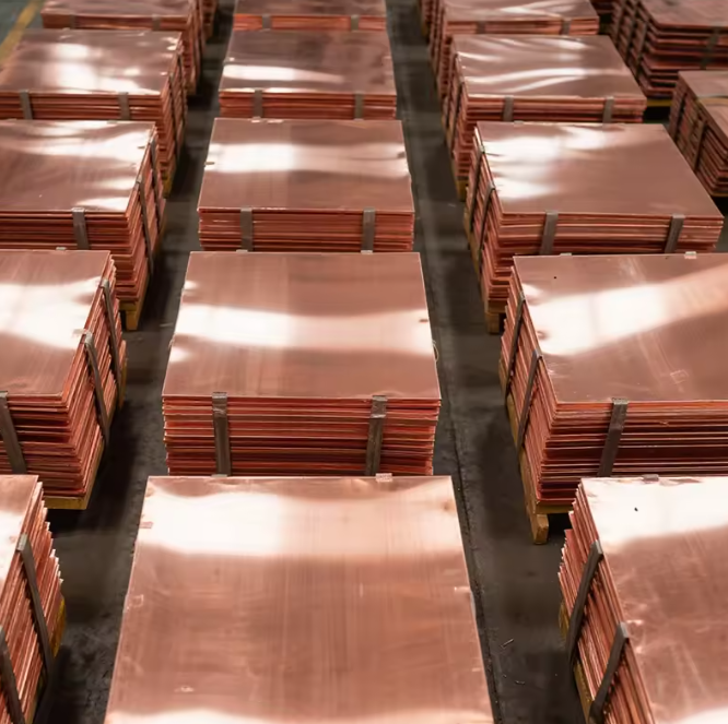 99.9% Pure Copper Plate Sheet Cu Metal Plate for Construction and Electronics