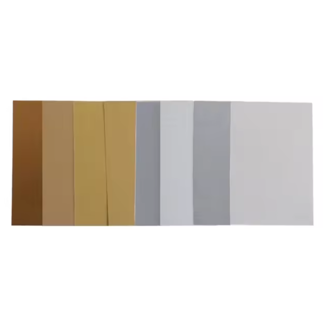 Glossy White Sublimation Aluminum Sheet 0.22–1.0mm for Printing