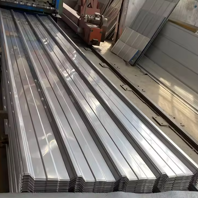 0.35mm Z275 Galvanized Corrugated Roofing Sheet | Steel Iron Roof for Ghana