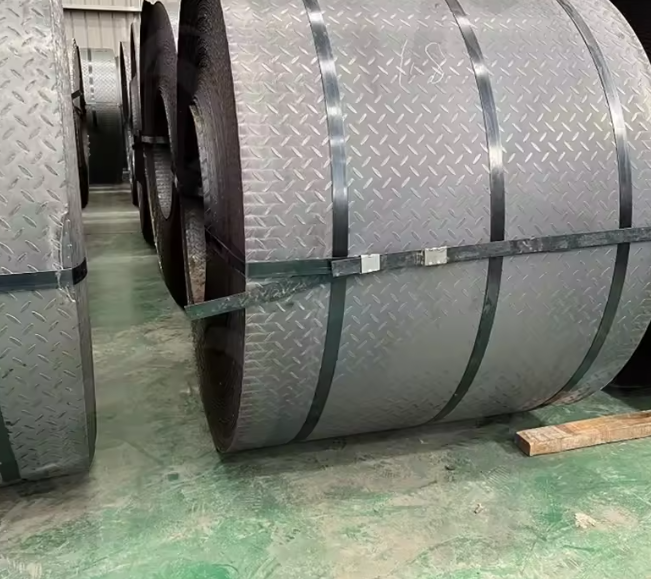 Carbon Steel Checkered Non-Slip Stair Tread Pattern Plate