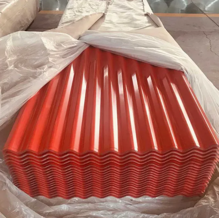 PPGI PPGL Color Coated Galvanized Corrugated Roofing Steel Sheets