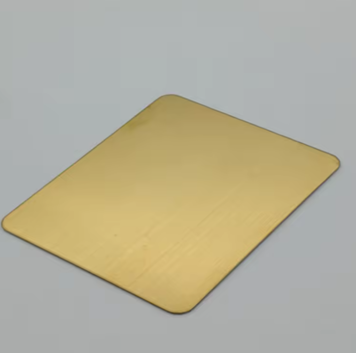 304 Mirror Gold Stainless Steel Sheet – Inox Decorative Panel Price for Wall and Elevator Design