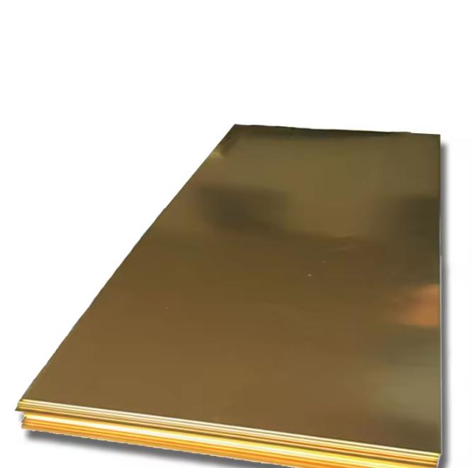 C26800 C27200 Brass Sheet Plate 0.3–60mm Red Copper Alloy Metal Sheet