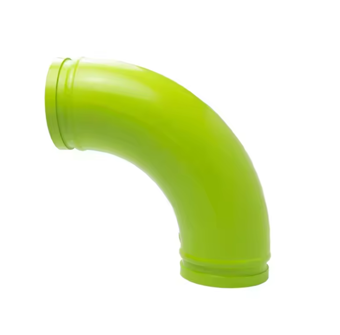 DN125 Concrete Pump Pipe Bend 90 Degree Wear-Resistant Elbow