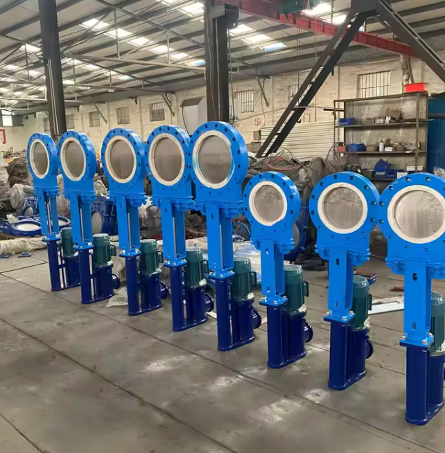 Cast Steel Flanged Knife Gate Valve for Industrial Price List