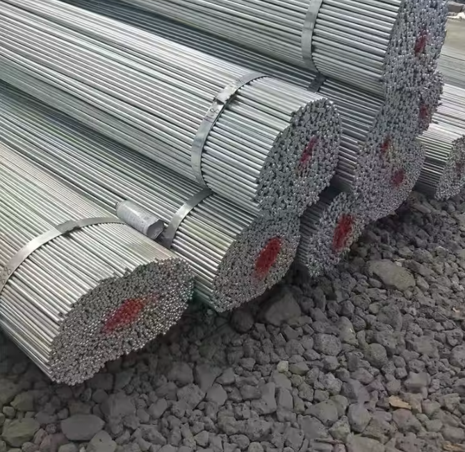 Q345B Q355B Hot Dipped Galvanized Round Steel Bar 8–20mm