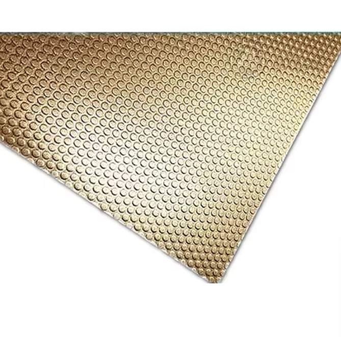 Embossed Aluminum Checkered Pattern Plate Sheet for Industrial Use