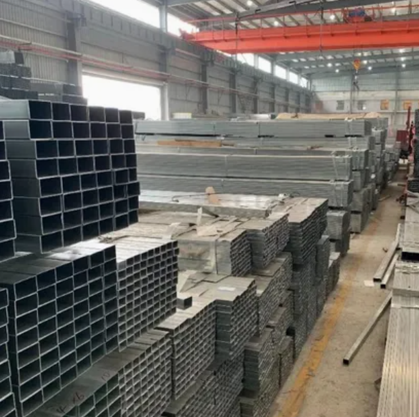 A53 A36 Q235 Hot Dip Galvanized Seamless Steel Pipe Square Tube