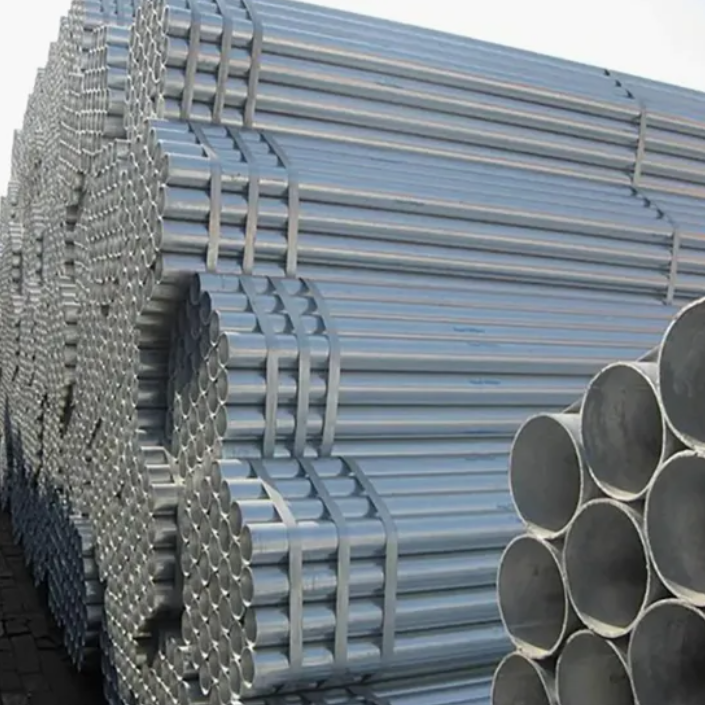 Q195 Q235 Cold Rolled Pre Galvanized Round Steel Pipe Tube