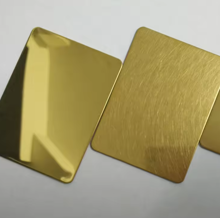 304 Mirror Gold Stainless Steel Sheet – Inox Decorative Panel Price for Wall and Elevator Design
