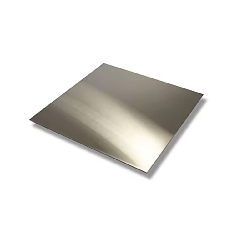 304 Mirror Gold Plated Stainless Steel Sheet – Decorative PVD Plate for Construction and Interior Design