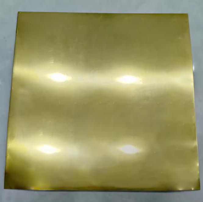 Hot Sales Brass Bronze Plate Thin Copper Brass Sheet 1mm–5mm Gold Color