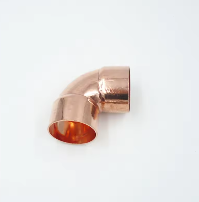 Copper 90° Sweat Elbow 1" Plumbing Fitting | Box of 10