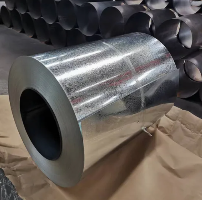 DX51D Z100 Hot Dipped Galvanized Steel Coil | GI GP Regular Spangle Sheet