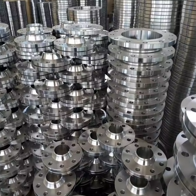 SS304 Stainless Steel Flange Supplier Custom Drawing Forged Pipe Flanges