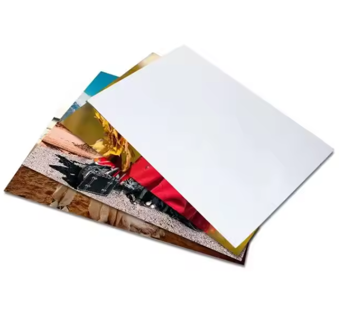 Glossy White Sublimation Aluminum Sheet 0.22–1.0mm for Printing