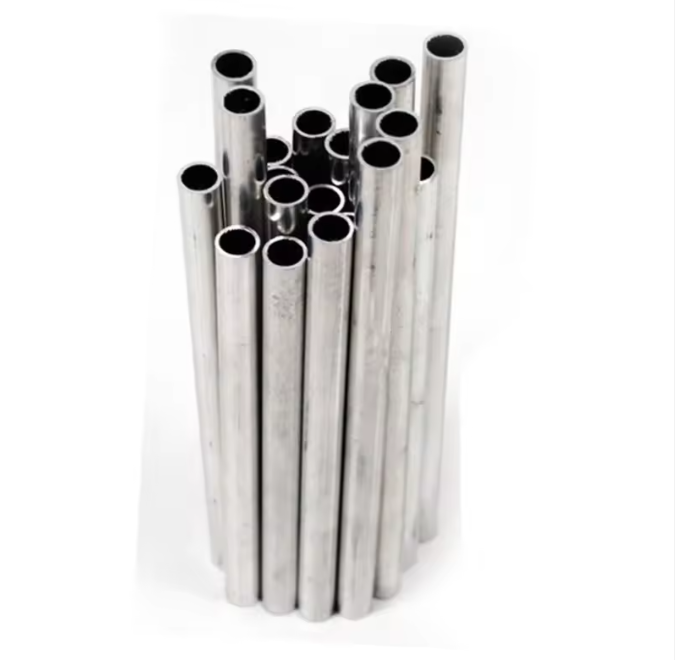 Customized 6005 6060 6063 Aluminum Alloy Seamless Round Tube Pipe