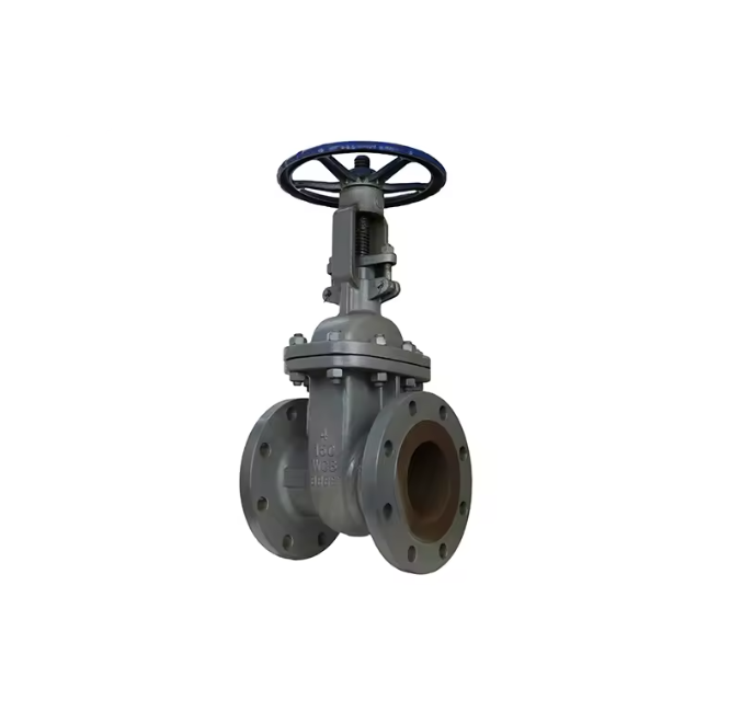 ANSI Flanged Gate Valve CF8 / WCB Cast Steel for Industrial Pipelines