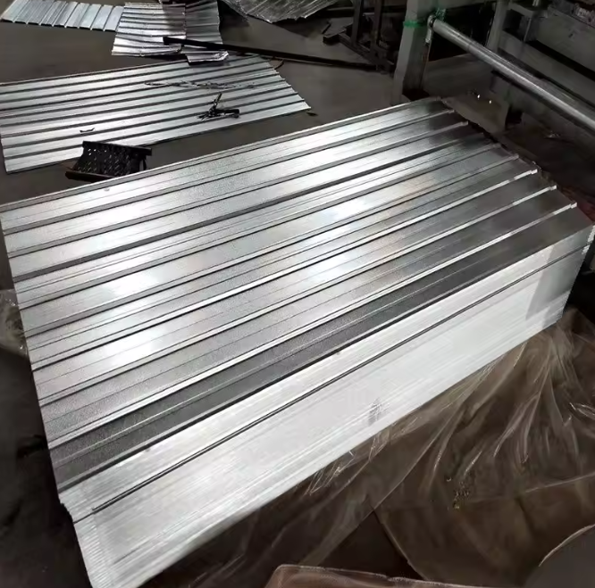 0.35mm Z275 Galvanized Corrugated Roofing Sheet | Steel Iron Roof for Ghana