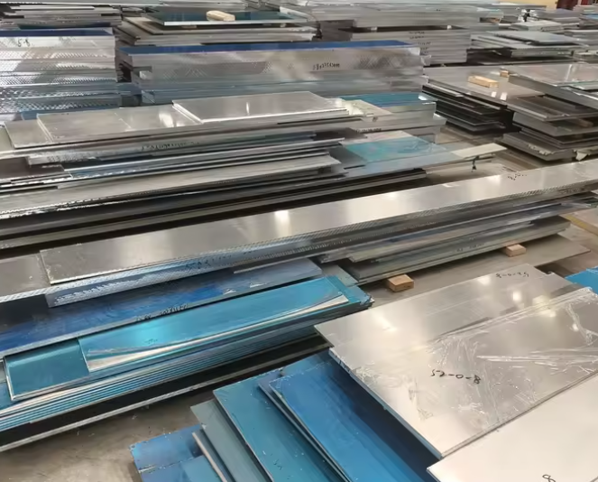 1060 1050 6061 Aluminum Diamond Tread Plate Sheet 5 Bar 6x20ft