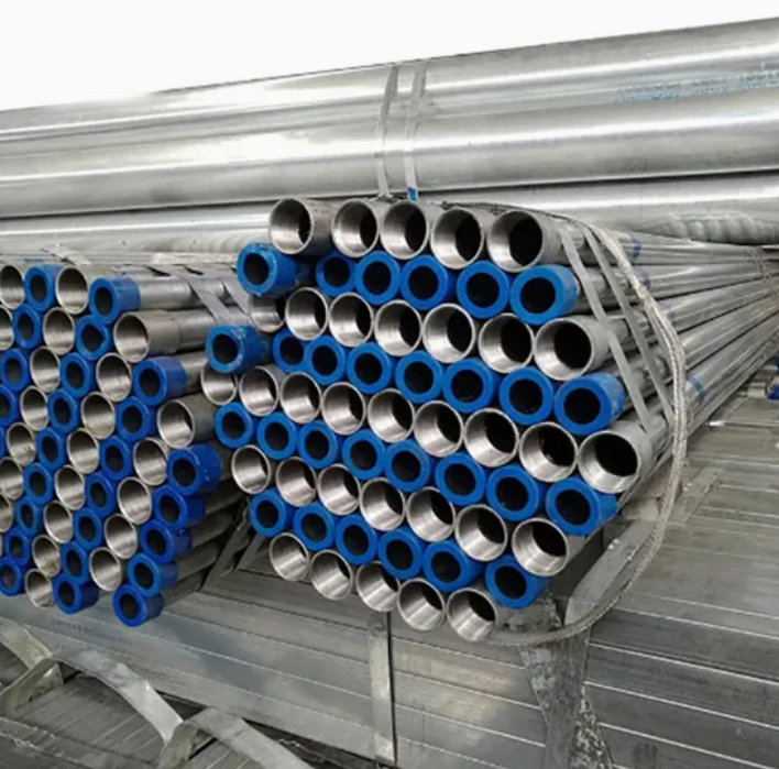 Q195 Q235 Cold Rolled Pre Galvanized Round Steel Pipe Tube