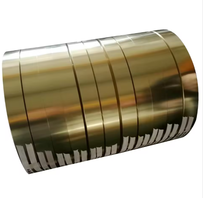 Decorative Brass Strip C21000 C26000 C27200 CuZn30–CuZn37 0.1–3mm