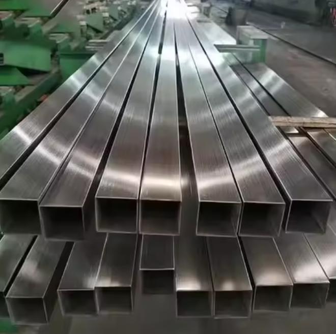 Wholesale 201 304 316 Mirror Welded Square & Rectangular Stainless Steel Tube for Decoration and Construction