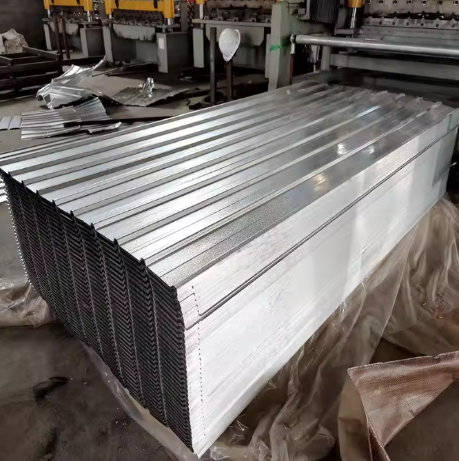 0.35mm Z275 Galvanized Corrugated Roofing Sheet | Steel Iron Roof for Ghana