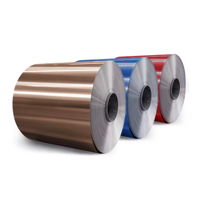 PPGI Color Coated Galvanized Steel Coil 0.3-0.5mm Prepainted Sheet Roll