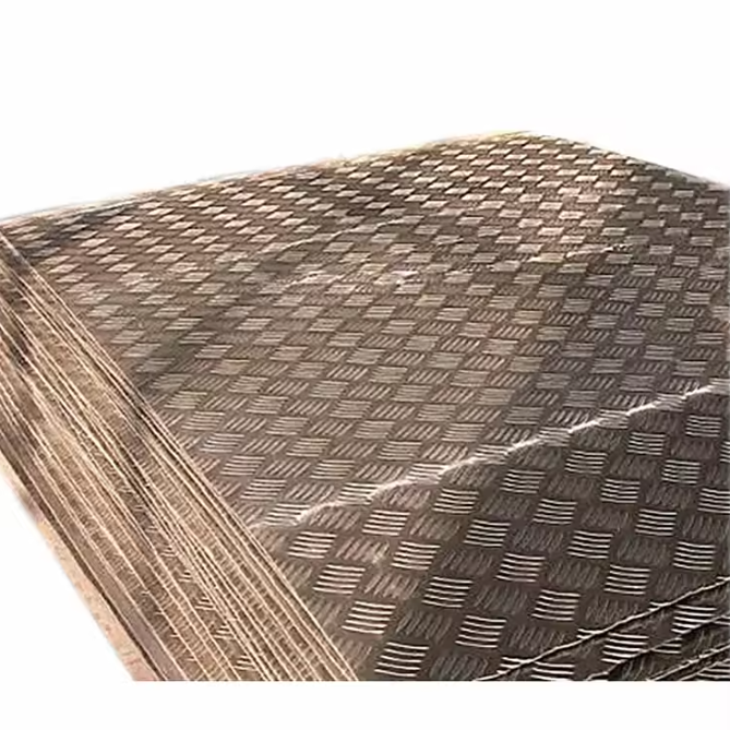 Embossed Aluminum Checkered Pattern Plate Sheet for Industrial Use