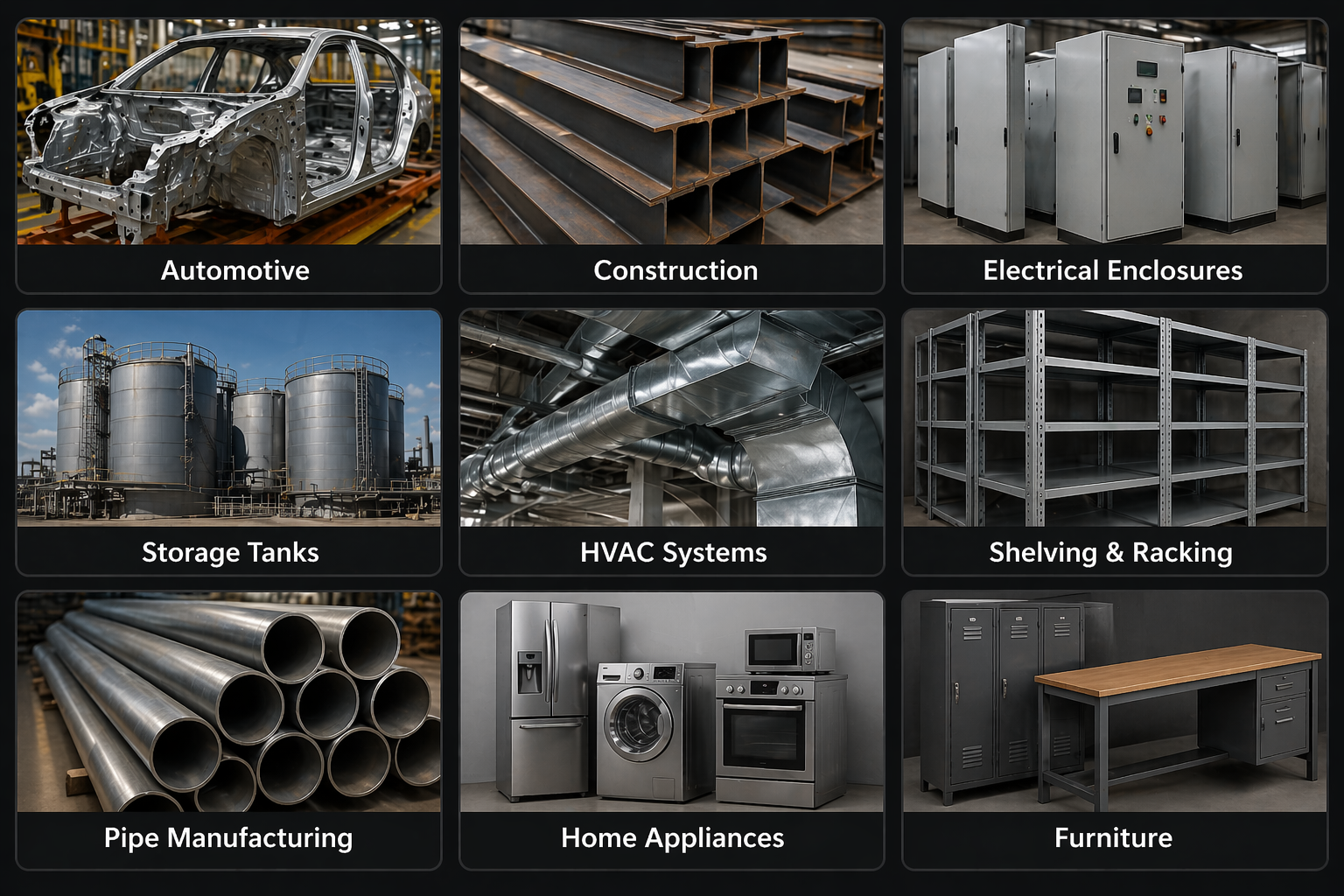 Applications of Carbon Steel CoilStrip