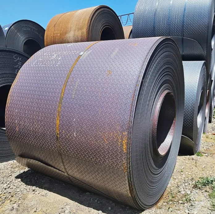 Q235 Q355 Hot Rolled Mild Carbon Steel Coil 0.5–6mm Thickness