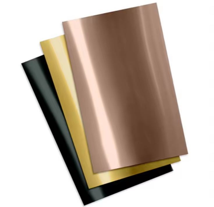 304 Mirror Gold Stainless Steel Sheet – Inox Decorative Panel Price for Wall and Elevator Design