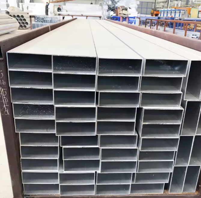 High Quality Aluminum Tube 6063 6061 Rectangular Square Round Aluminum Pipes