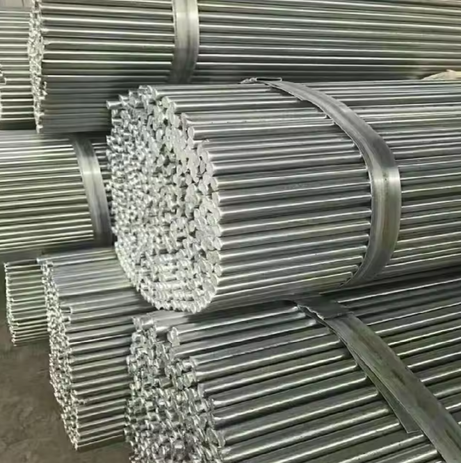 Q345B Q355B Hot Dipped Galvanized Round Steel Bar 8–20mm