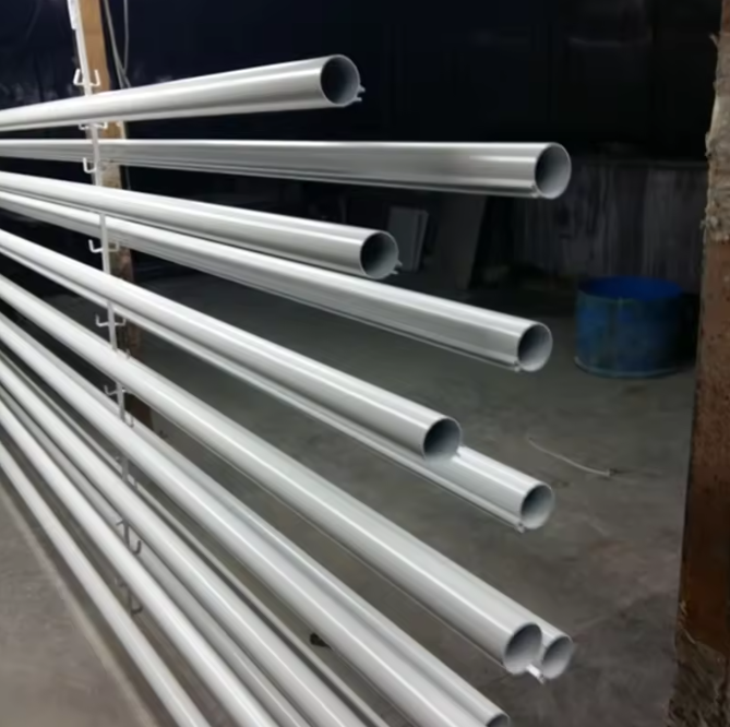 Customized 6005 6060 6063 Aluminum Alloy Seamless Round Tube Pipe