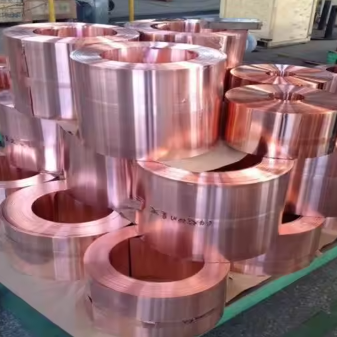 C1100 99.9 Percent Pure Copper Strip Coil Foil Tape Manufacturer