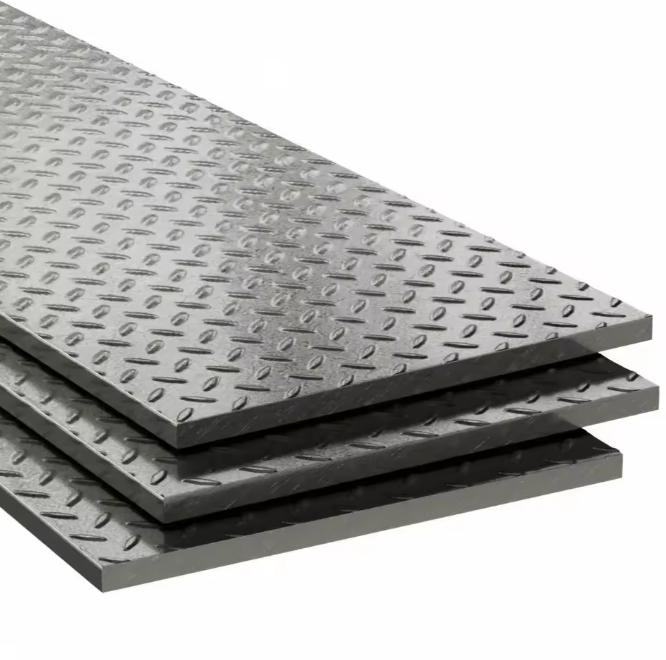 Carbon Steel Checkered Non-Slip Stair Tread Pattern Plate