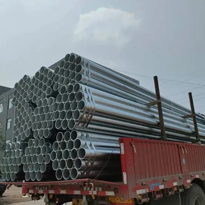 Q195 Q235 Cold Rolled Pre Galvanized Round Steel Pipe Tube