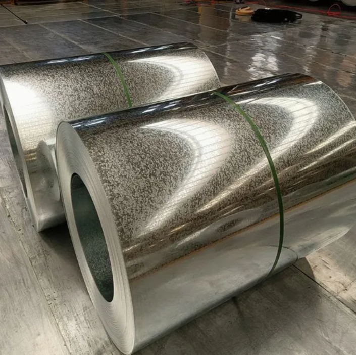 DX51D Z100 Hot Dipped Galvanized Steel Coil | GI GP Regular Spangle Sheet