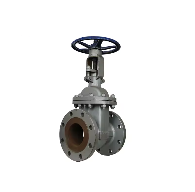 ANSI Flanged Gate Valve CF8 / WCB Cast Steel for Industrial Pipelines