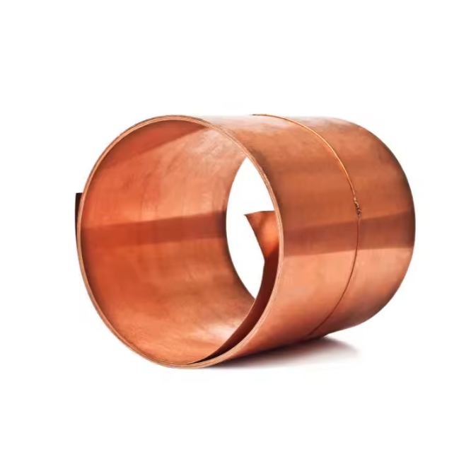 99.9% Pure Copper Strip C1100 C1200 C1020 C5191 Decorative Earthing Foil Coil Roll