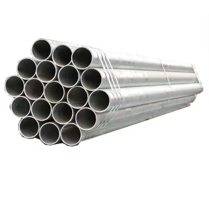 Hot Dipped GI Steel Pipe A53 Pre-Galvanized Round Tube for Greenhouse