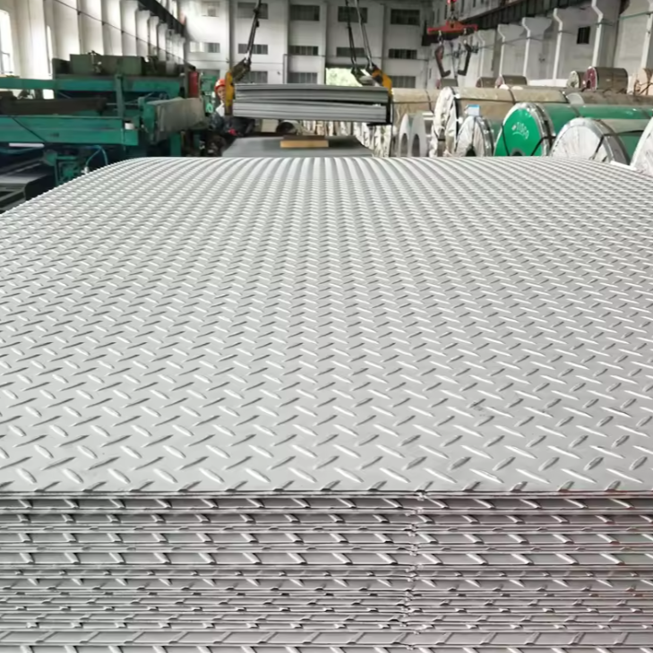 201 304 316 Stainless Steel Diamond Checkered Plate – Anti-Slip Embossed Sheet Supplier
